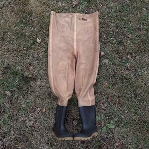 Lacrosse Duralite Waders PVC NYLON USA MADE SZ 9 M 9-10